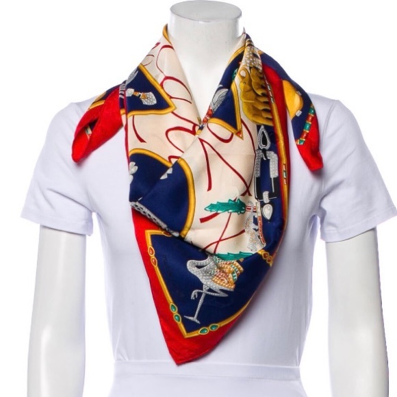 Cartier Printed Scarf - Picture 1 of 2